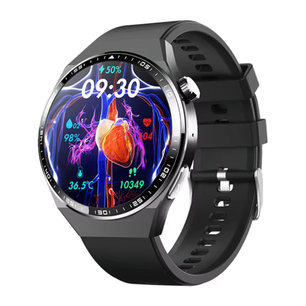 Blood pressure watch displayed as wearable technology