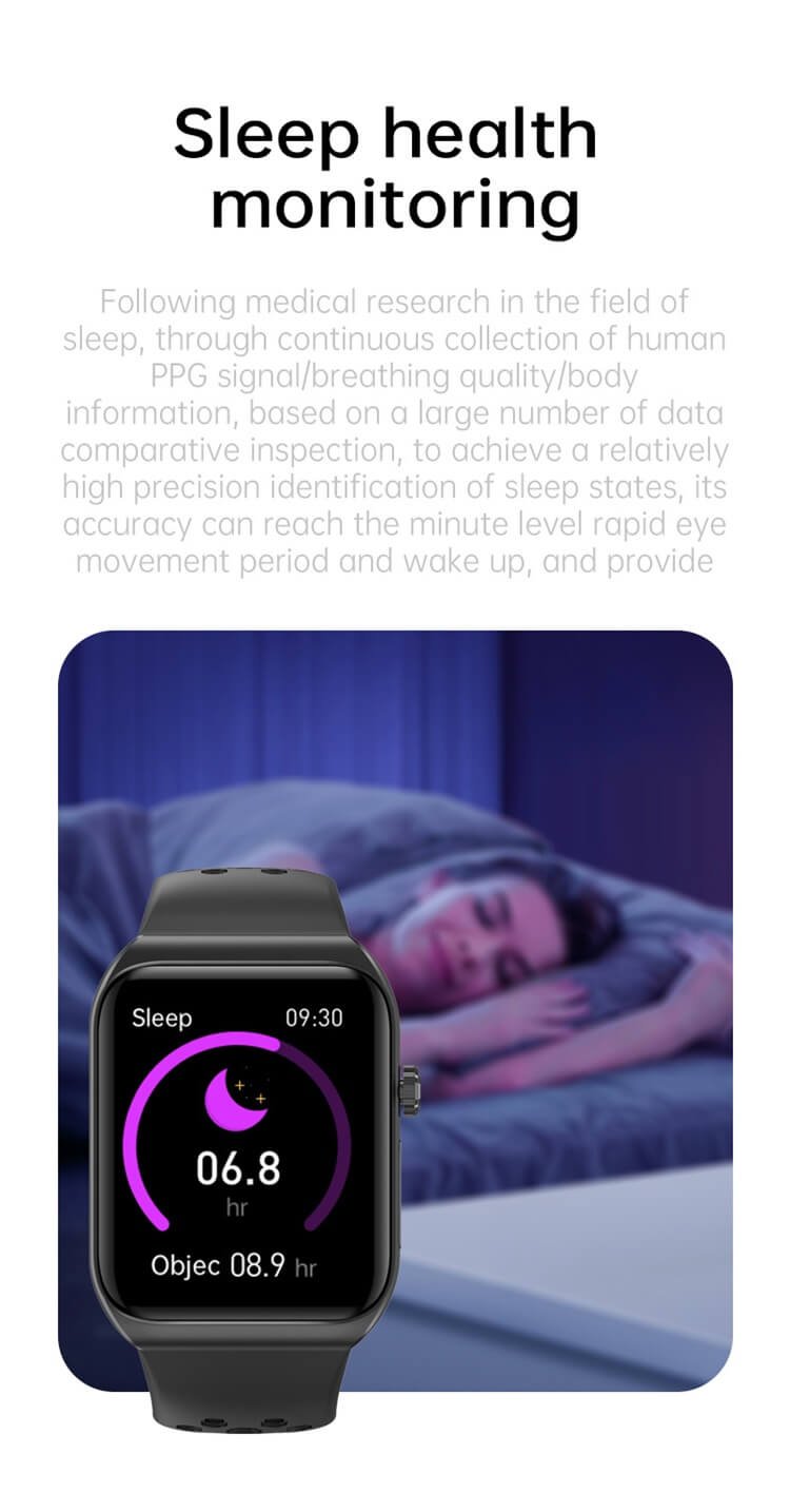 REXQU BioVision sleep health monitoring with REM precision