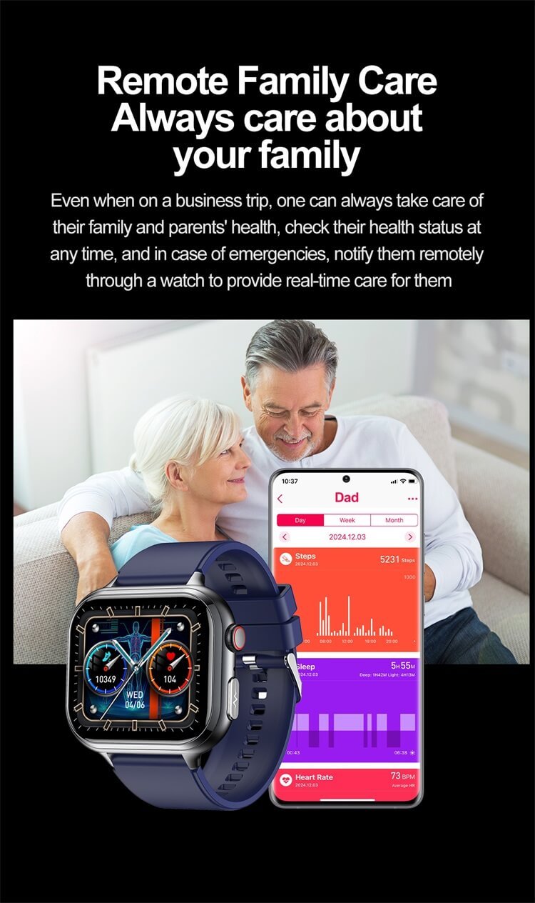 Remote family care on the REXQU IntelliFit — always care about your family