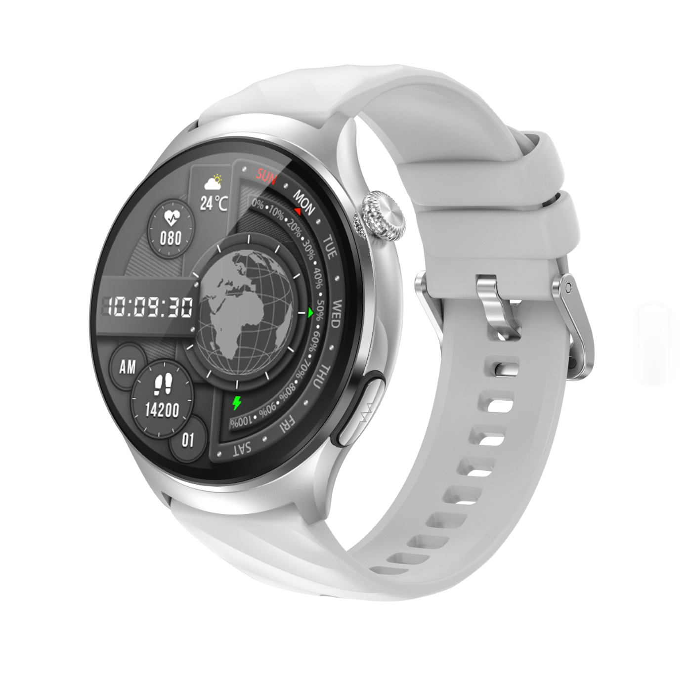 Taking a Bluetooth call on the REXQU CardioCall
