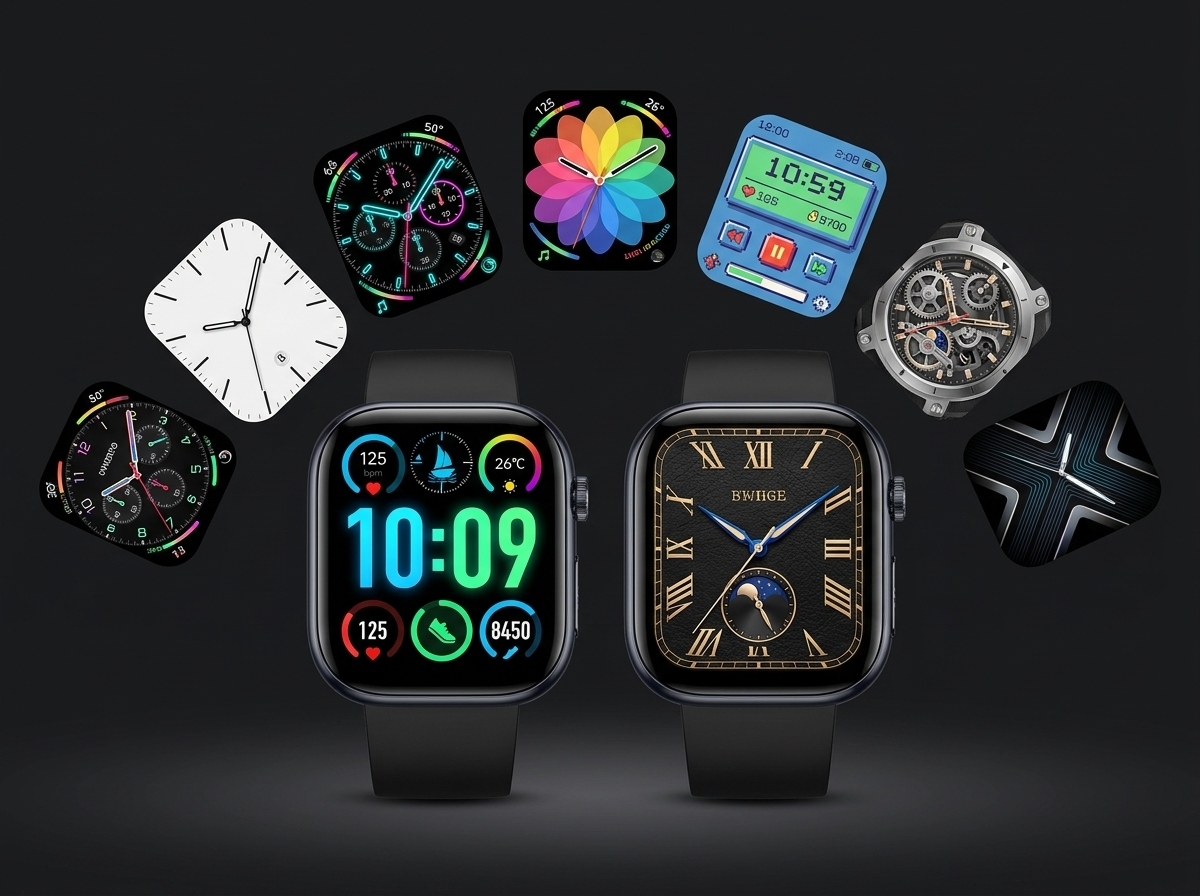 REXQU HealthLink with dozens of customizable watch faces