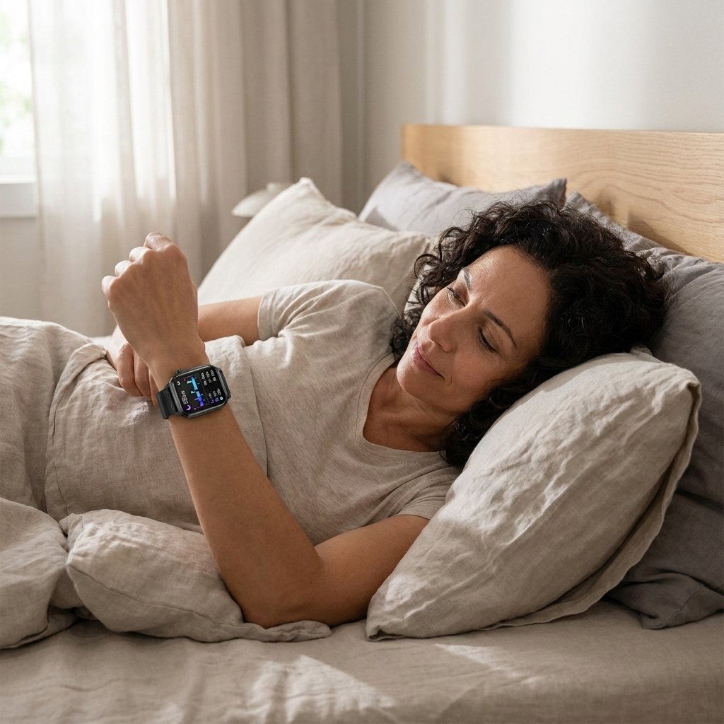 Morning sleep report on the REXQU AetherX