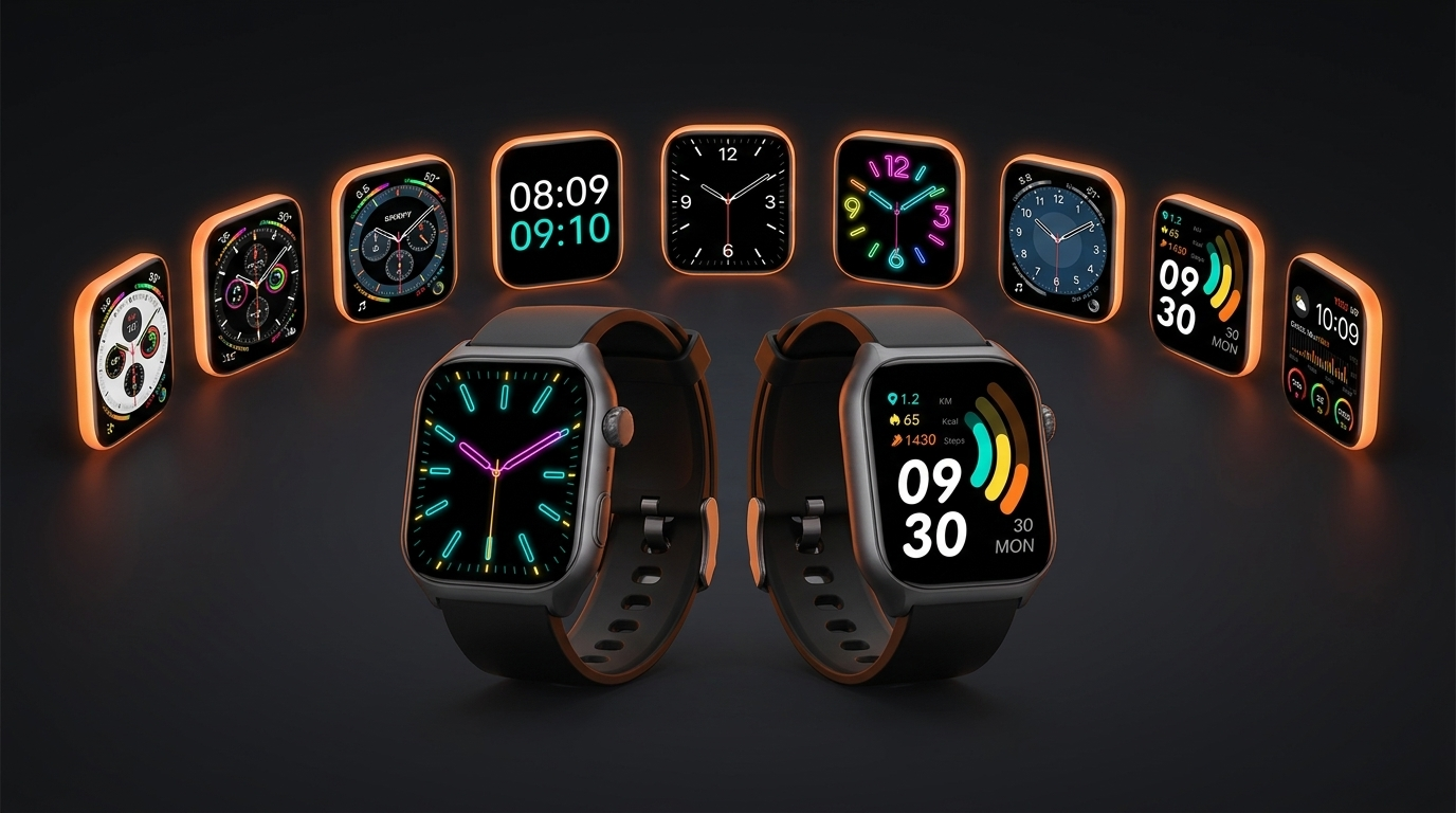 REXQU Nova watch face designs showcase
