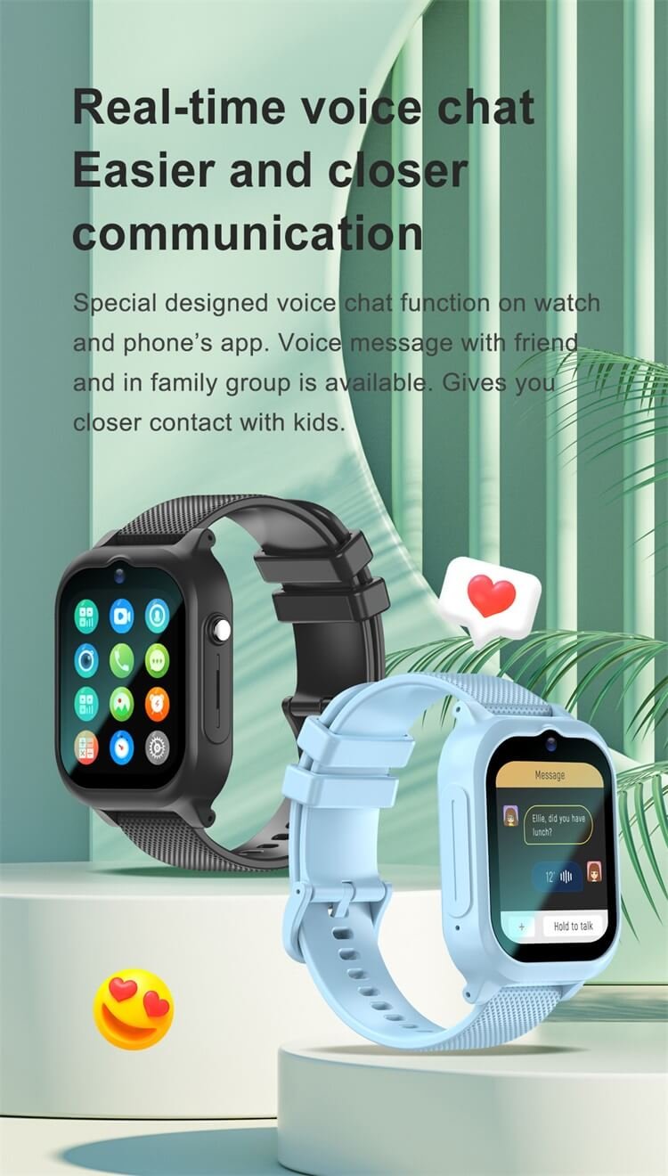 Kid-friendly alarm, calculator and UI style features on the REXQU KidView