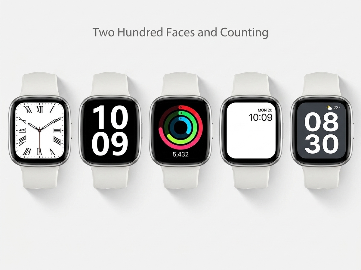 REXQU Luxora watch face styles