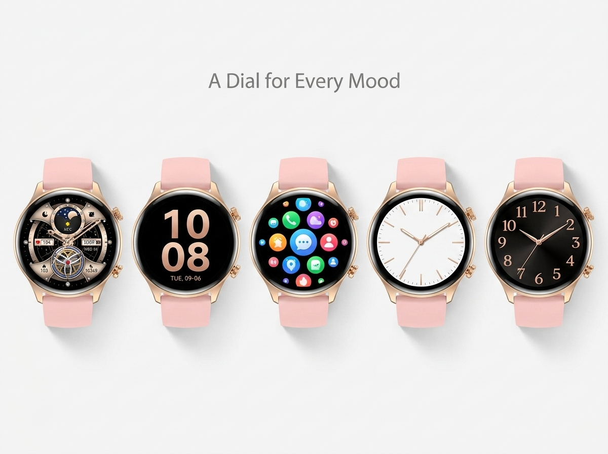 REXQU Meridian watch faces