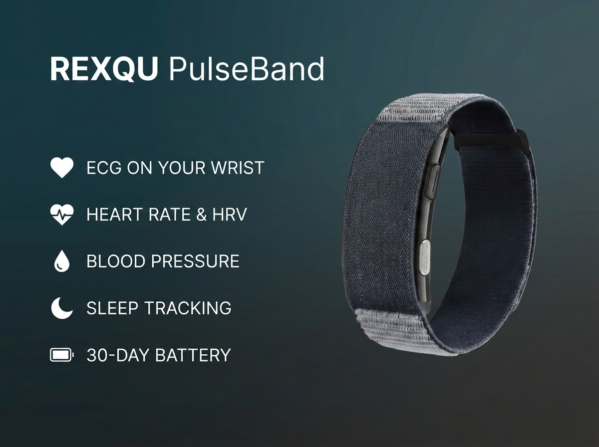 REXQU PulseBand women’s smartwatch banner