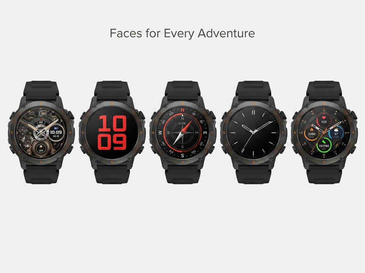 REXQU TerraPulse watch faces