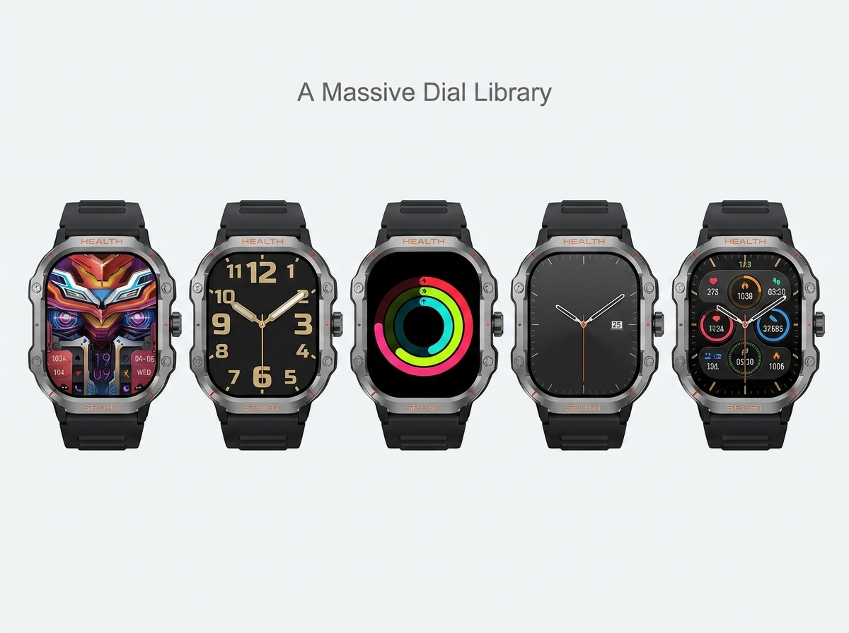 REXQU VistaMax watch faces